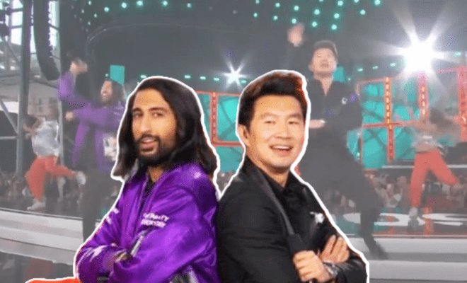 ‘Shang-Chi’ Star Simu Liu Did Bhangra With Tesher  On ‘Jalebi Baby’. Steady, Our Hearts!