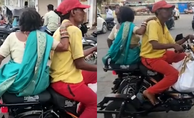 MP Beggar Saves ₹90,000 To Buy Moped For Wife Suffering From Backache. Find Yourself Someone Who Loves You This Much!