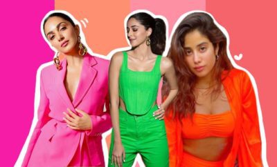 kiara-advani-ananya-panday-highlighter-colours-neon-fashion-trends-instagram-pictures