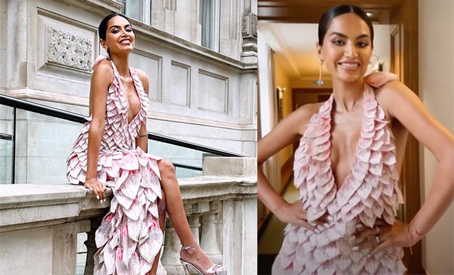 Diipa Khosla Dazzles In A Custom Rahul Mishra Dress At The Queen’s Platinum Jubilee Celebrations. This Look Is Beyond Kama(a)l