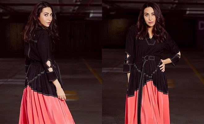 karisma-kapoor-colour-block-dress-lovebirds-studio-instagram-pictures