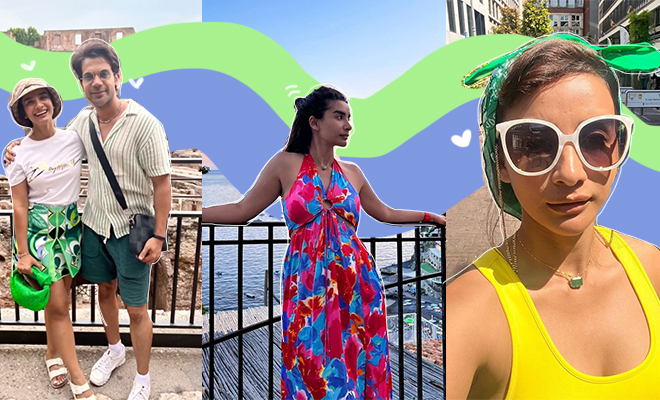 Patralekhaa’s Roman Holiday With RajKummar Rao Has Filled Our Instagram Feeds With Pretty Skies And Luxe Prints