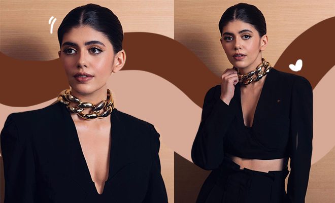 Sanjana Sanghi Makes Crisp Co-ord Sets Her New Favourite For ‘OM: The battle Within’ Promotions