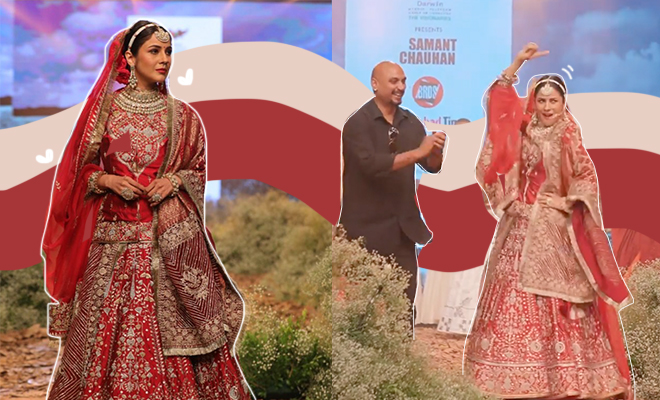 Shehnaaz Gill Breaks Into Bhangra As She Makes Her Ramp Debut For Designer Samant Chauhan’s Latest Collection