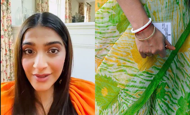 Sonam Kapoor Appeals To Delhi’s Rajinder Nagar Voters To Come Out In Large Numbers And Vote