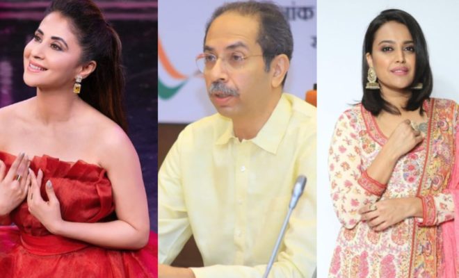 Swara Bhasker, Urmila Matondkar  And Others Thank Uddhav Thackeray For His Service To The State Of Maharashtra