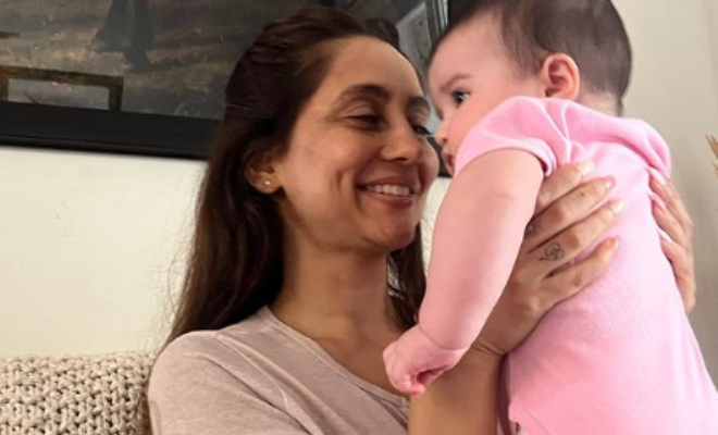 Anusha Dandekar Has Become Godmother To An Adorbs Baby Girl. We Are So Happy For Her!