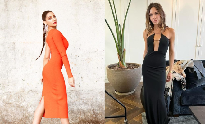 Victoria Beckham Is All Hearts Over Nora Fatehi Stunning In The Designer’s Bodycon Dress!