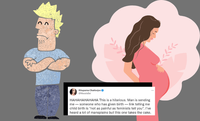 Twitter User Asks For Updated Studies As ‘Proof’ That Childbirth Is Painful. The Audacity Men Have To Comment On Women’s Bodies!