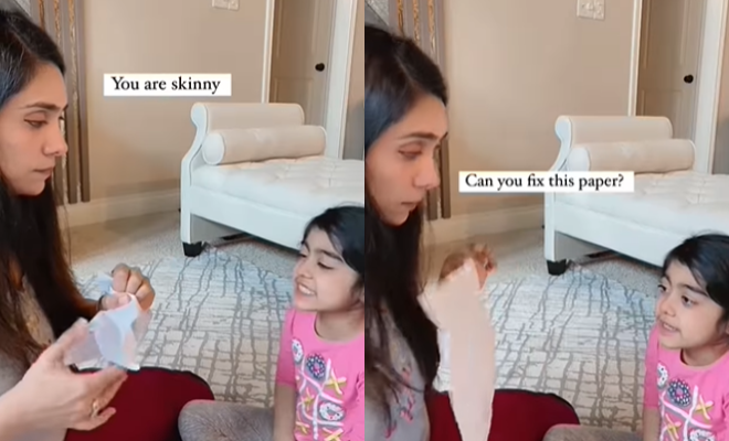 Video Of Woman Imparting Values To Daughter In Unique Way Goes Viral. This Is Parenting Done Right!