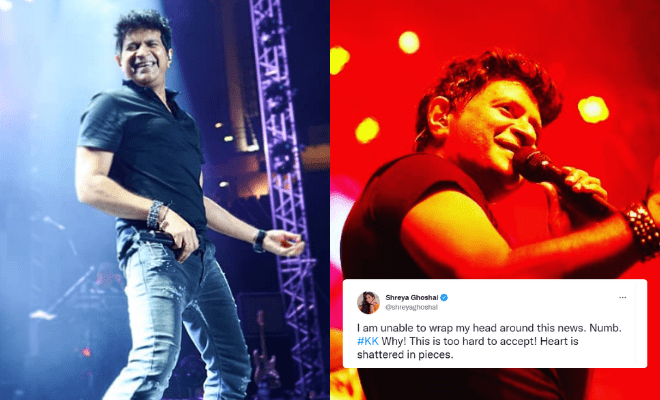 Shreya Ghoshal, Akshay Kumar, Vishal Dadlani And More React To The Death Of Legendary Singer KK
