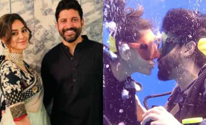 Farhan Akhtar Lives Out ZNMD With Shibani Dandekar As They Go Scuba Diving In The Maldives