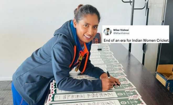 Twitter Bids Adieu To Indian Skipper Mithali Raj As She Retires From International Cricket, Call It “End Of An Era”