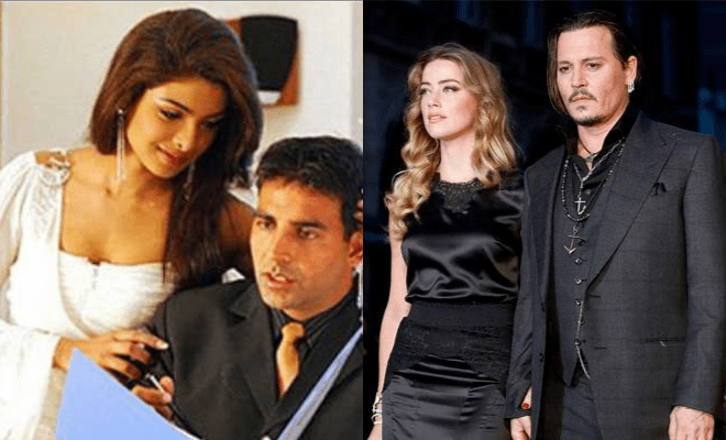 Twitter User Compares Johnny Depp-Amber Heard Defamation Lawsuit To ‘Aitraaz’. And Priyanka Chopra Approves