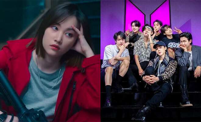 BTS ARMY Are Overjoyed As Tokyo From ‘Money Heist: Korea’ Is A BTS Fan. The K-Pop Band Is Everywhere!