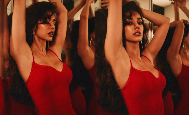 Disha Patani Goes Racy In Red In Her Latest Instagram Post. She’s Got Our Attention