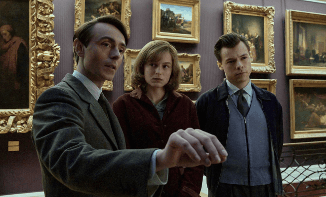 ‘My Policeman’ Teaser: Harry Styles Is Torn Between His Two Lovers, Emma Corrin And David Dawson
