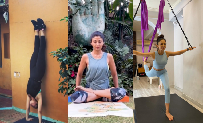 On International Yoga Day, Take A Look At 12 B-Town Divas Who Ace Asana Like A Pro