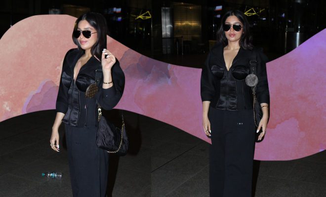 Bhumi Pednekar Rounded Up An Off-Duty Look With A Chic Corset. We Think It Is Fab!