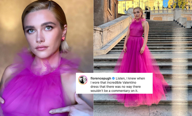 Florence Pugh Shuts Down Trolls “Disappointed” By Her Small Breasts And Nipples. It’s About Damn Time Somebody Did!