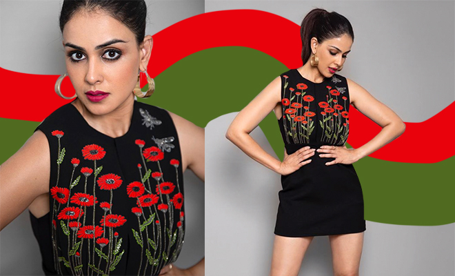 Genelia Deshmukh Rekindles Our Love For Statement Embroideries In This Shahin Mannan Dress Genelia Deshmukh Rekindles Our Love For Statement Embroideries In This Shahin Mannan Dress