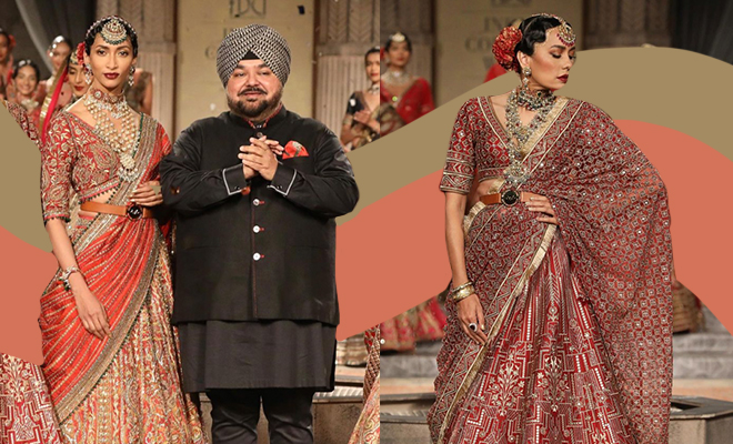 JJ Valaya Celebrated 30 Years In The Business At FDCI India Couture Week With His Signature Embroideries And Regal Glamour