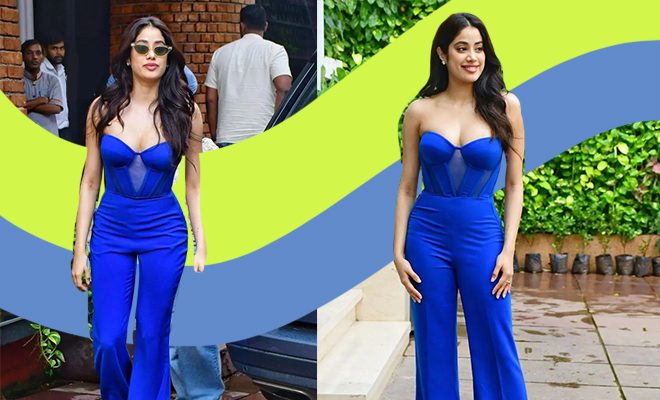 Janhvi Kapoor Rekindles Our Love For Electric Blue In New Pics