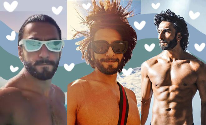 Every time Birthday Boy Ranveer Singh Broke The Internet With His Garma Garam Abs In Shirtless Selfies