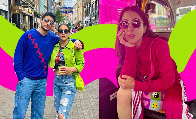 Sara Ali Khan’s London Holiday Closet Proves Neons Are Love Aaj, Kal And Forever