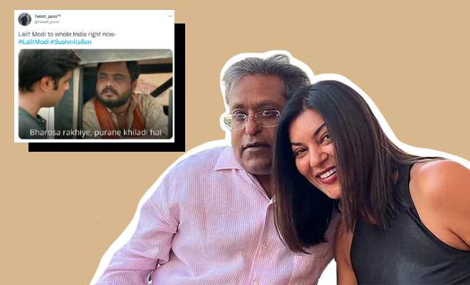 Twitter Flooded With Memes About Not Giving Up On Your Crush After Lalit Modi Announced He’s Dating Sushmita Sen