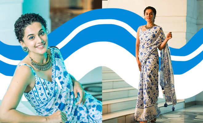 There Ain’t No Haseena Like You Taapsee Pannu And Can We Please Steal That Printed Saree?