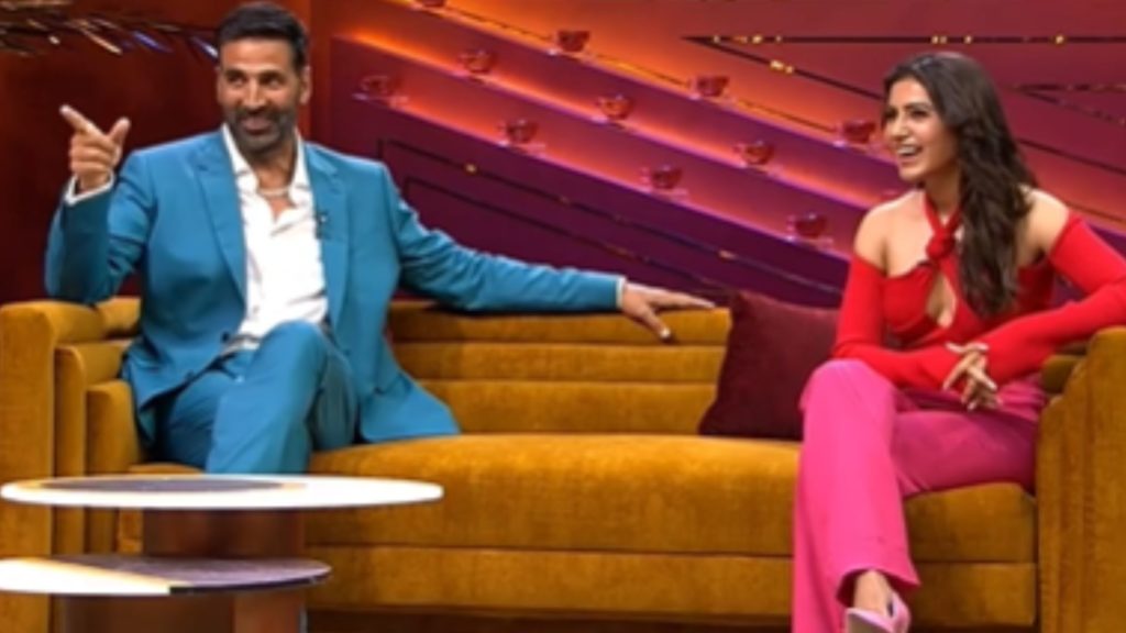 ‘Koffee With Karan’: Samantha, Akshay Point Out How Male Actors In Bollywood Are Insecure About Doing Multi-Hero Films