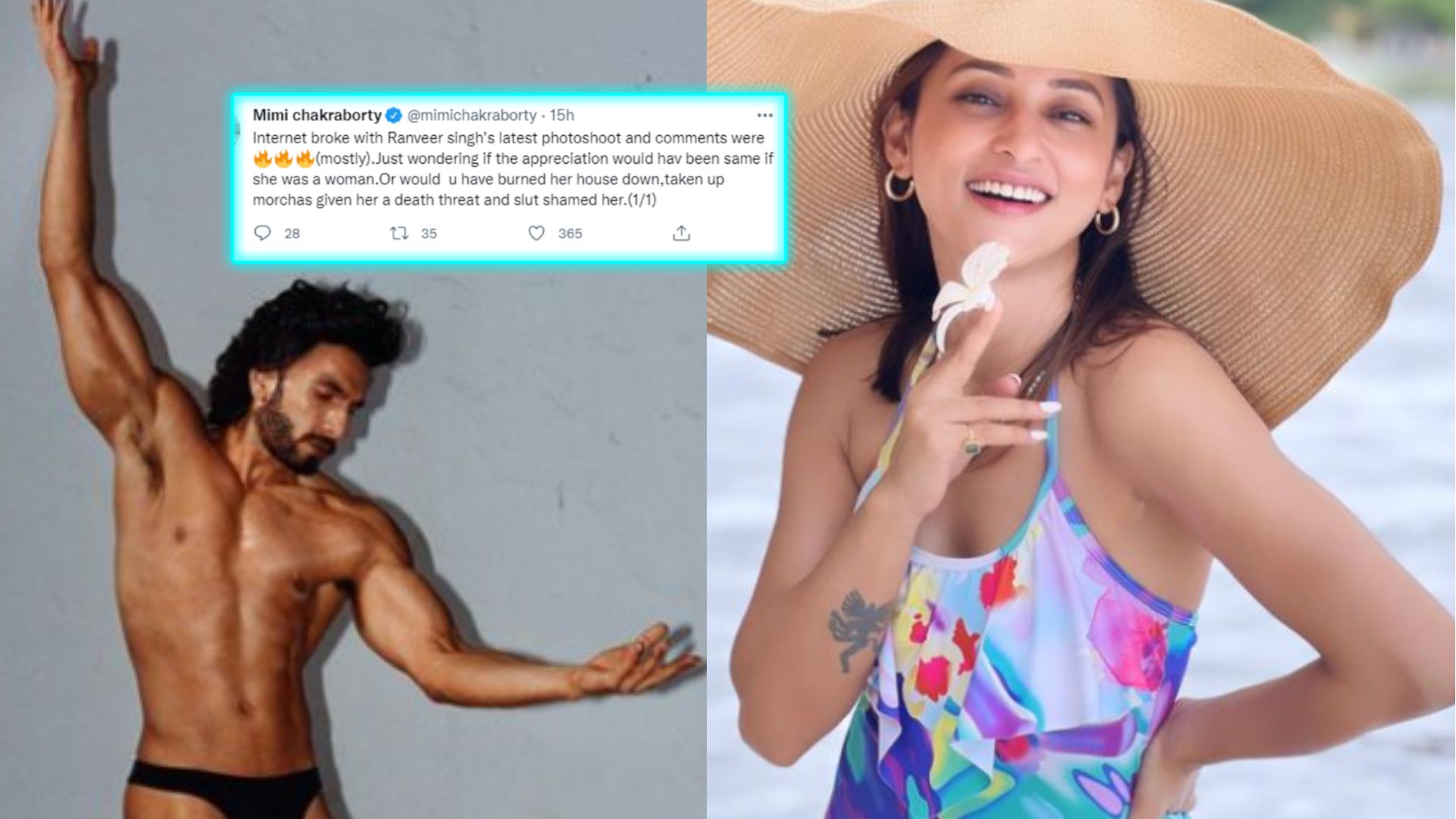 Mimi Chakraborty Questions If A Woman’s Nude Photoshoot Would Too Receive Appreciation Like That Of Ranveer’s?