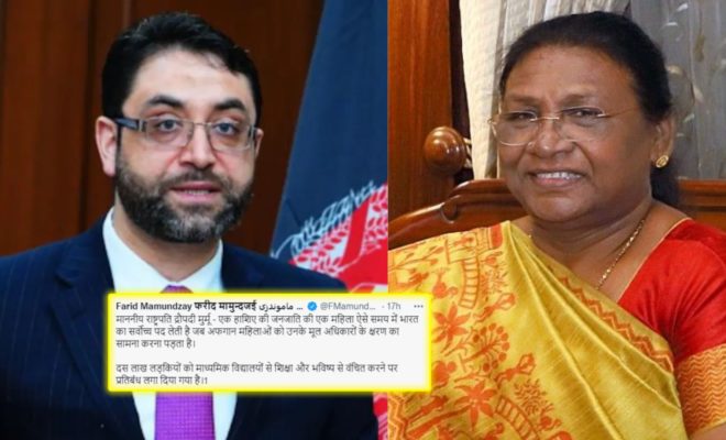 Afghan Ambassador To India Compares Women Empowerment Against Afghanistan’s While Congratulating Droupadi Murmu