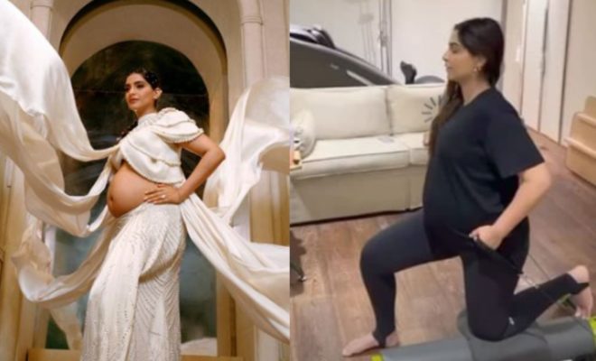 Sonam Kapoor Gives Tips On The Healthy Routine Of A Pregnant Woman, Shares Video Of Her Exercises