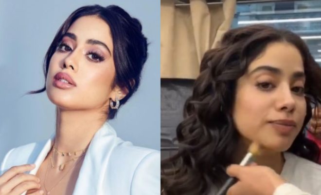 Janhvi Kapoor Shares A Tutorial Video On How She Gets Her “Kapoor Jawline”. Such Jhakaas Advice!