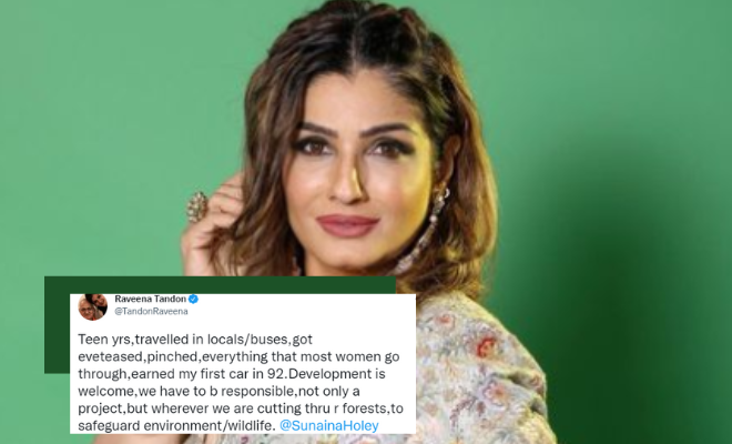 Raveena Tandon Recalls Getting Pinched, Eve-Teased In Public Transport After Troll Questions Her ‘Privilege’