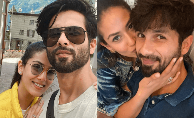 Shahid Kapoor’s Wish For Mira Rajput On 7th Anniversary Called Us Single In Evey Language. Here Are Some Of Their Aww-Dorable PDA Pics!