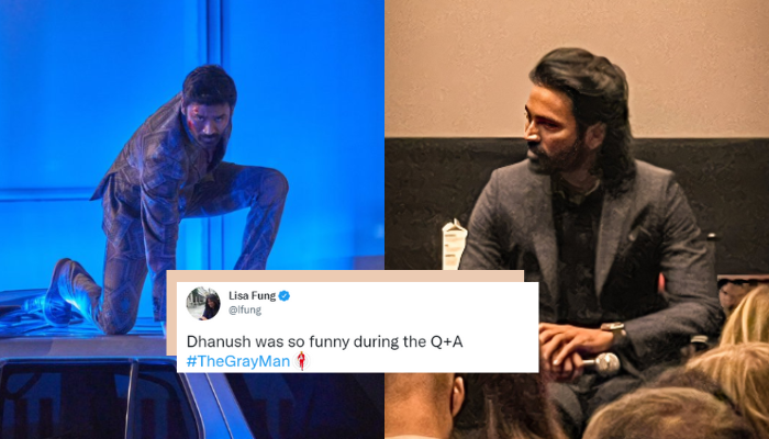 Dhanush Makes Everyone Giggle During The Q&A At ‘The Gray Man’ Screening. This Is Why We Stan Our Introvert King