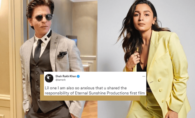 Shah Rukh Khan Gives An Adorable Reply To “L’il One” Alia Bhatt’s About ‘Darlings’. So Sweet Yaa, SRK!