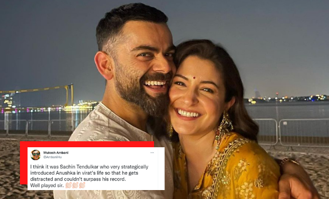 This Tweet About Anushka Sharma And Virat Kohli Is The Epitome Of Misogyny And Middle Aged Uncle Humour