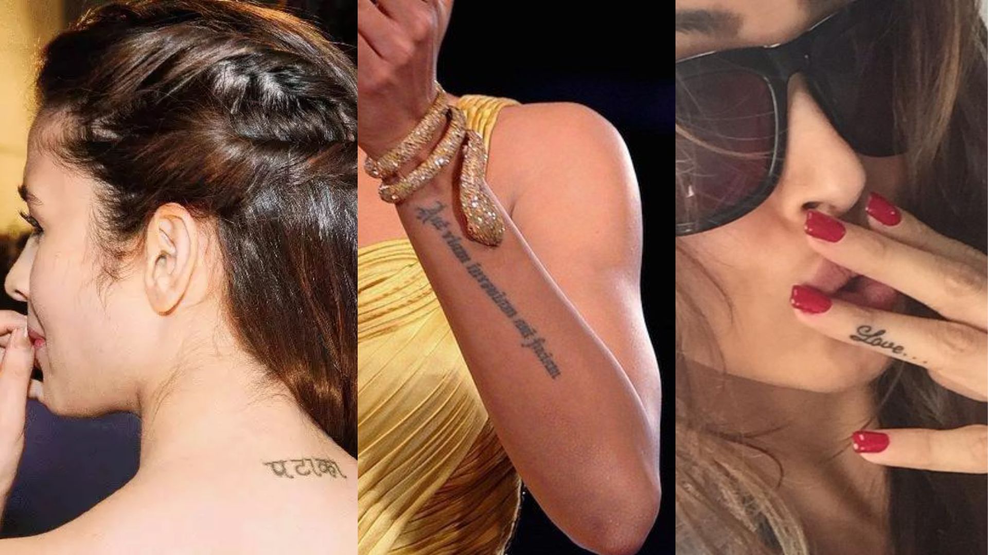Bollywood celebs and the stories behind their tattoos  Times of India