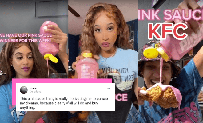 Tweeple Cannot Get Over The Viral Pink Sauce By Tiktoker And Chef Carly Pii