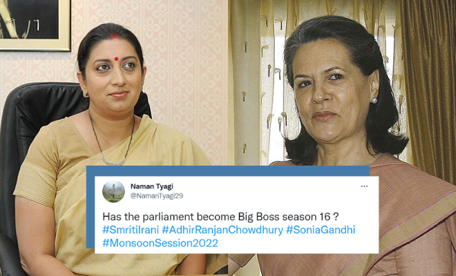 Twitter Cannot Stop Talking About The Verbal Fight Between Smriti Irani And Sonia Gandhi