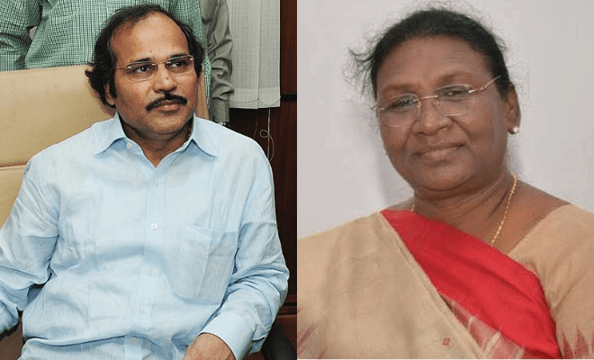 NCW Sends Notice To Adhir Chowdhury For His “Rashtrapatni” Comment On President Droupadi Murmu