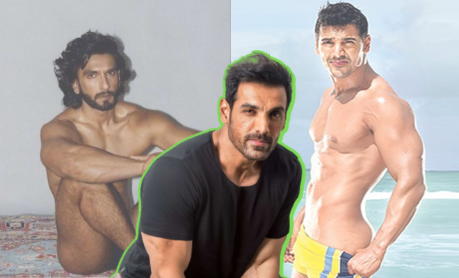 John Abraham Reacts To Ranveer Singh’s Nude Shoot, Cheekily Hints There’s Unseen ‘Dostana’ Footage