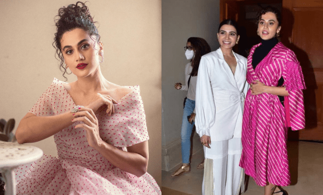 Taapsee Pannu To Produce A New Project Headlined By Samantha Ruth Prabhu. We’ve Great Expectations From This Collaboration!