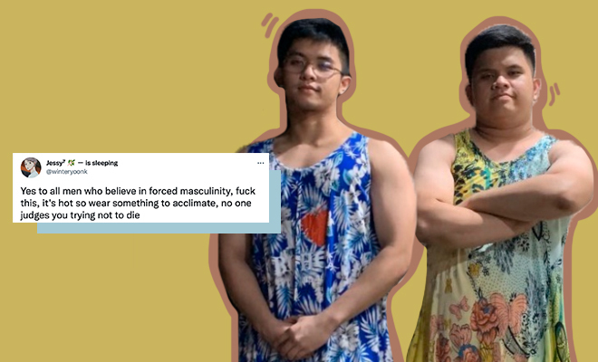 Filipino Author Suggests Men In The UK To Wear The “Loosest” Nightie To Beat The Heatwave. Twitterati And We Agree!