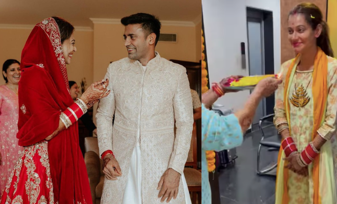 Payal Rohatgi, Sangram Singh Are Beaming With Happiness In Their Post-Wedding Festivities Pics And Videos