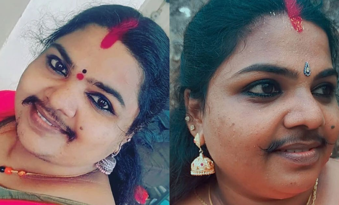 Kerala Woman Is Breaking Beauty Standards With Her Moustache